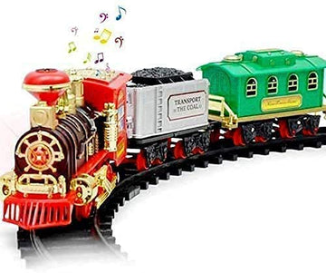 Classic Musical Train Set with Tracks