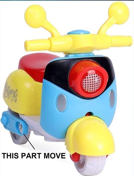 Red and Blue Kids Scooter Toy