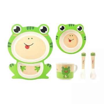 Adorable Frog Kids Meal Set