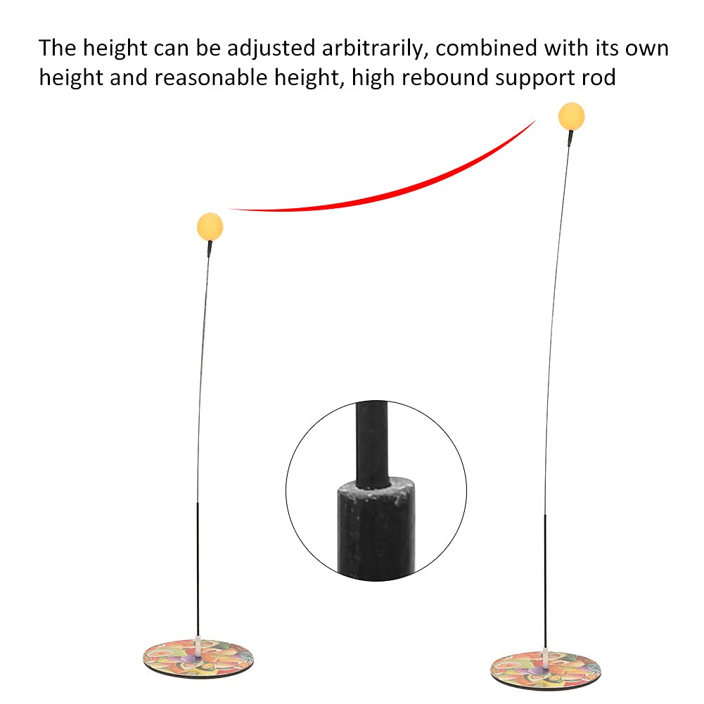 Unicorn-Themed Standing Table Tennis Trainer