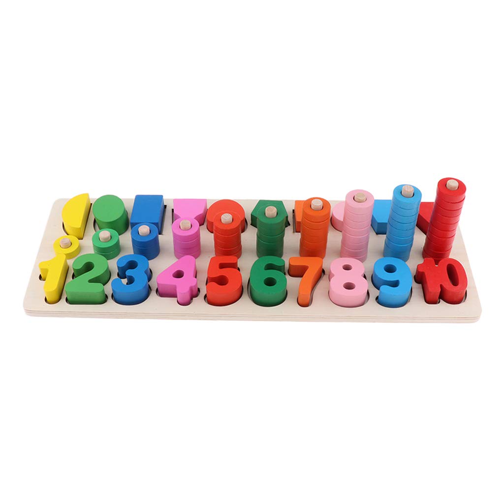 3-in-1 Learning Toy for Numbers, Shapes & Colors
