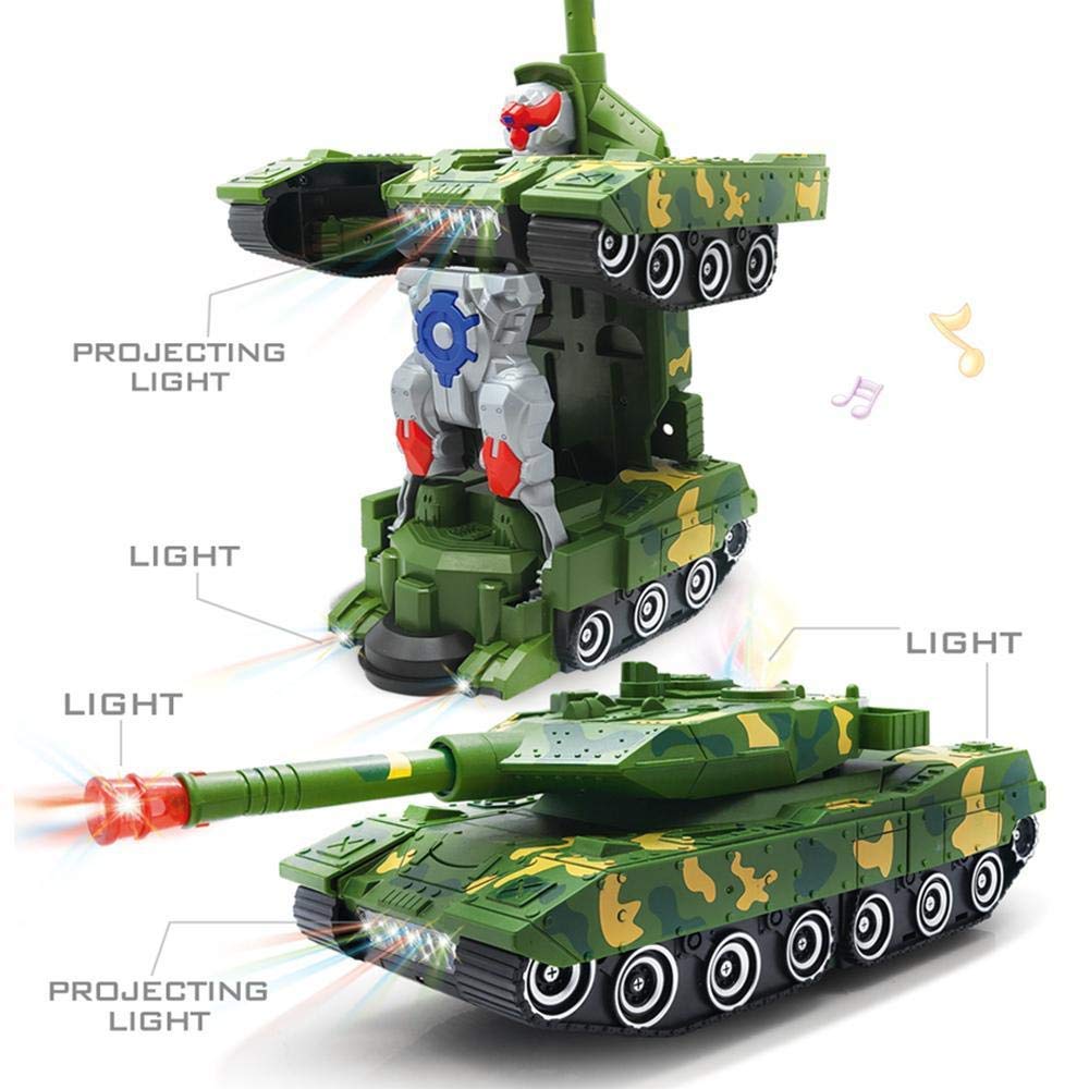 2-in-1 Military Transforming Tank
