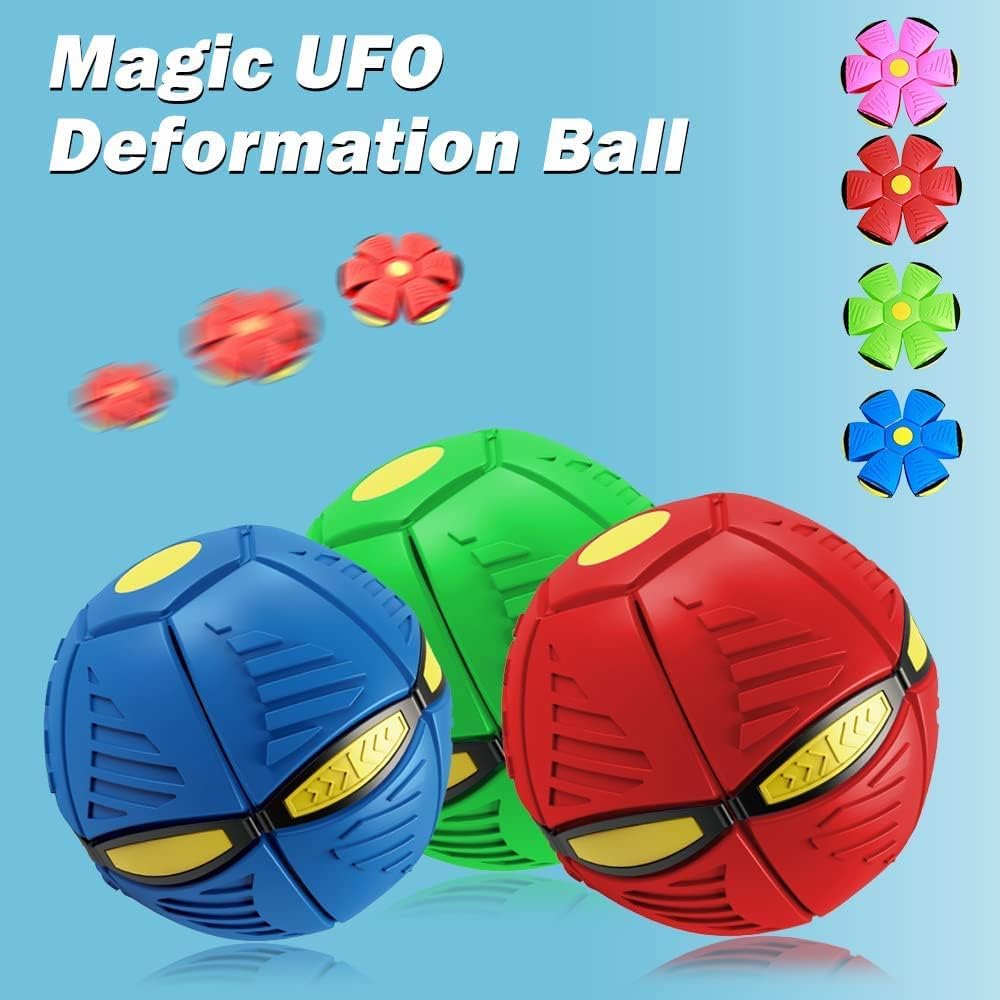Magic Flying Disc Ball – Shape-Shifting UFO Ball for Kids