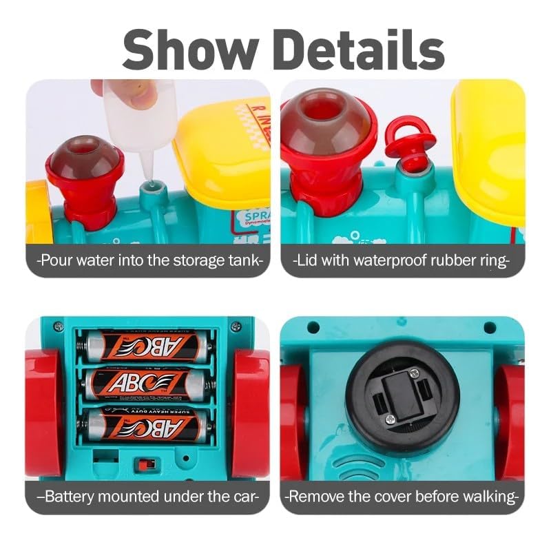 Cheerful Musical Light-Up Train Set