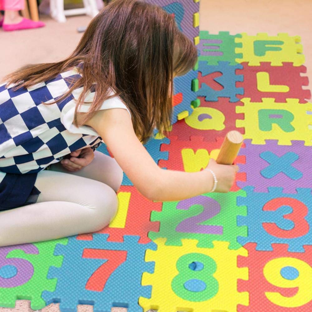 Kids Alphabet & Number Puzzle Foam Play Mat