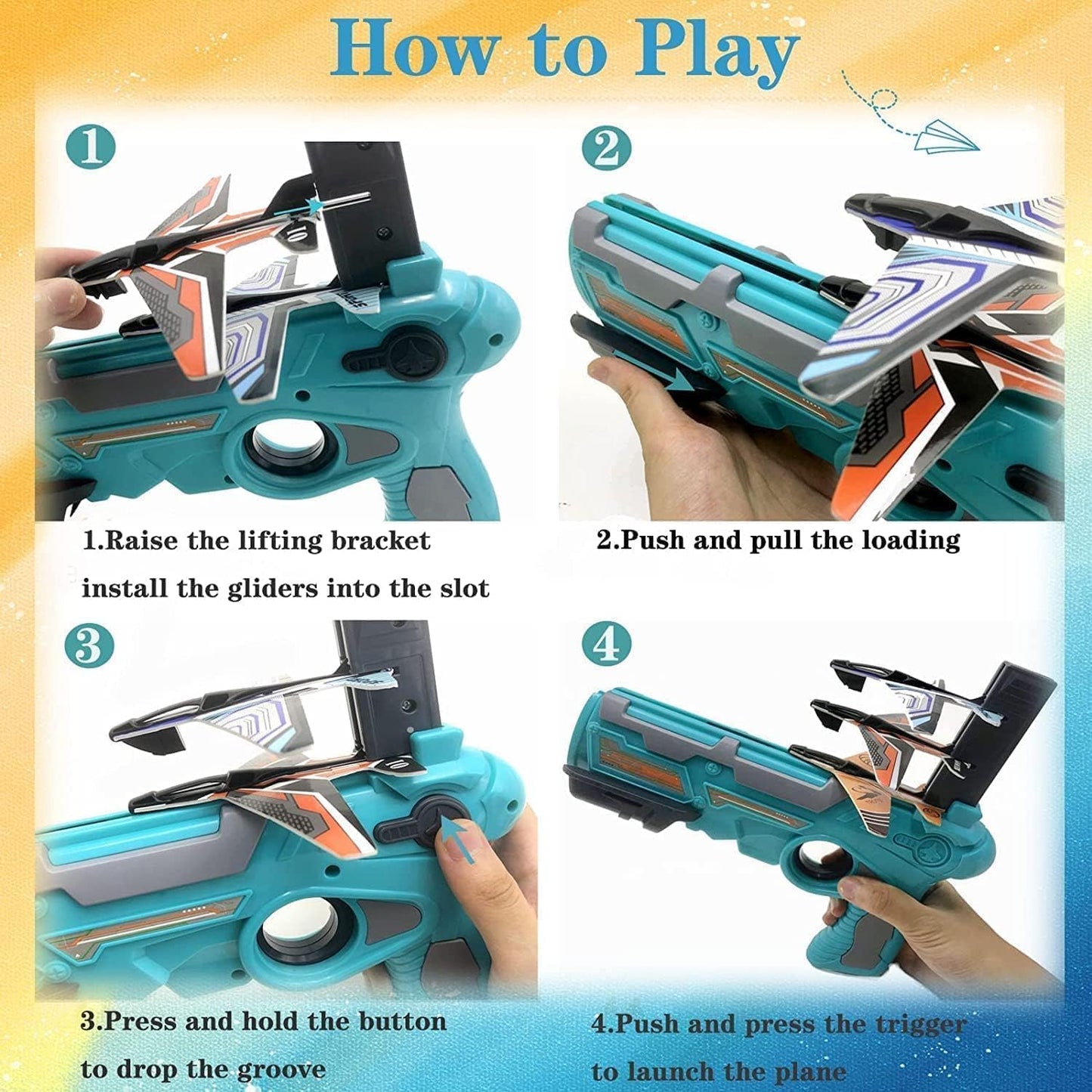 Glider Plane Launcher Toy