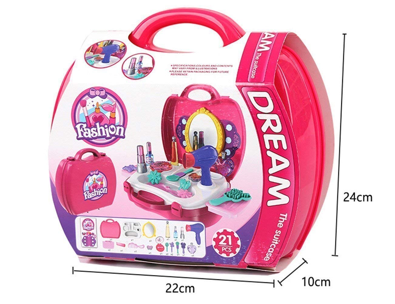Dream Fashion Portable Vanity Play Set