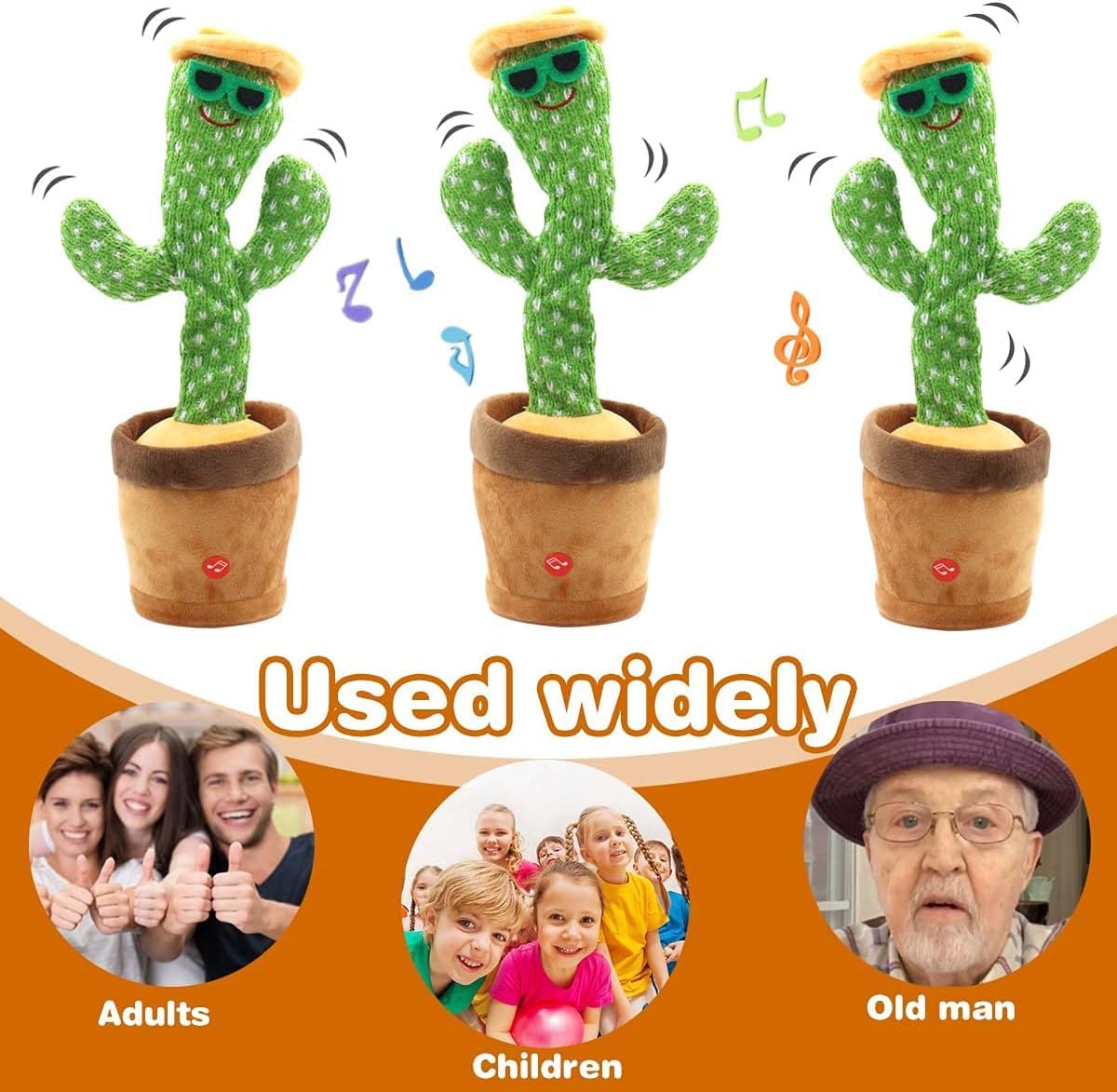 Dancing Talking Cactus Toy