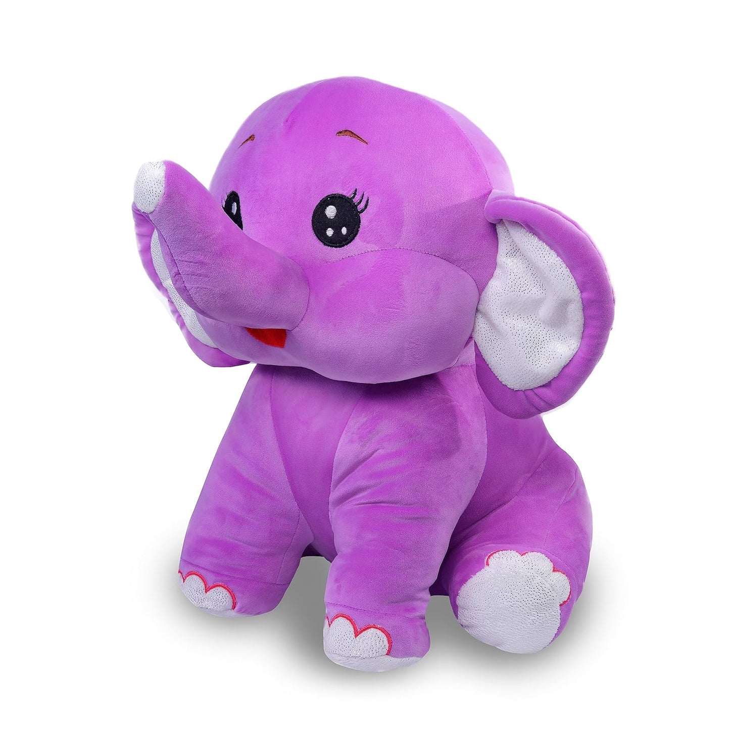 Adorable Purple Elephant Plush Toy – Soft Stuffed Animal