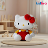 Hello Kitty Classic Plush Toy - Red Overalls & Bow