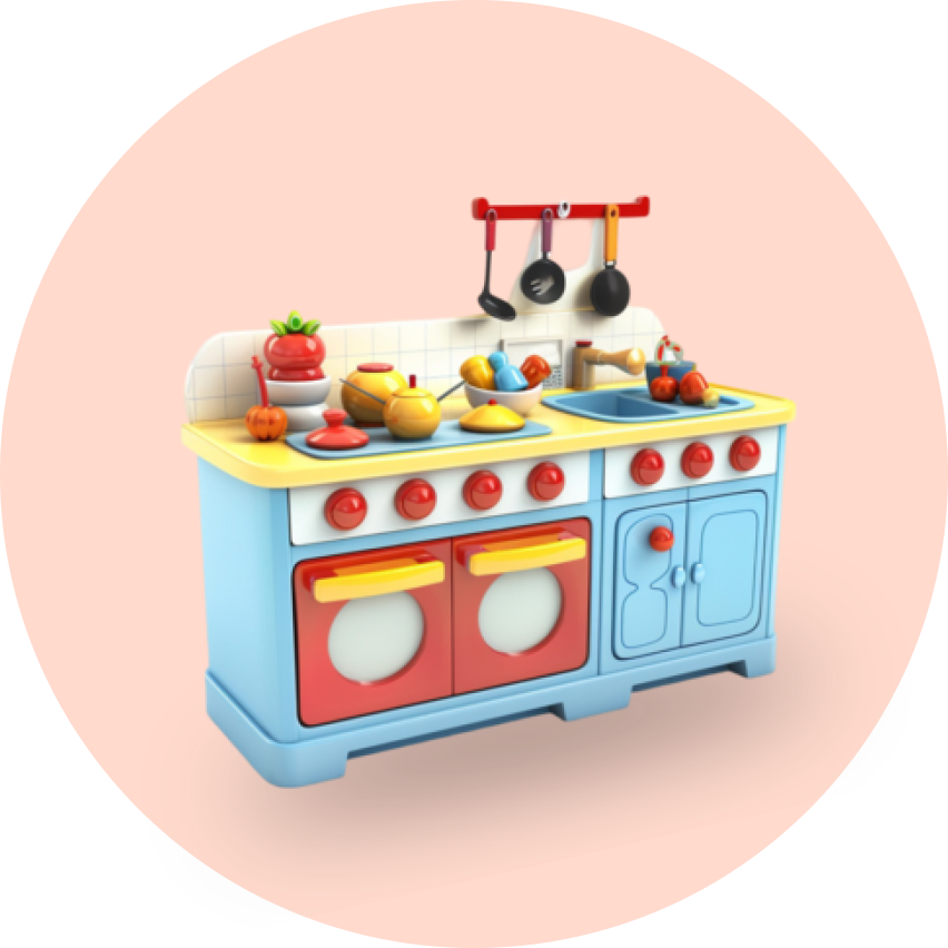Kitchen & Food Play Sets