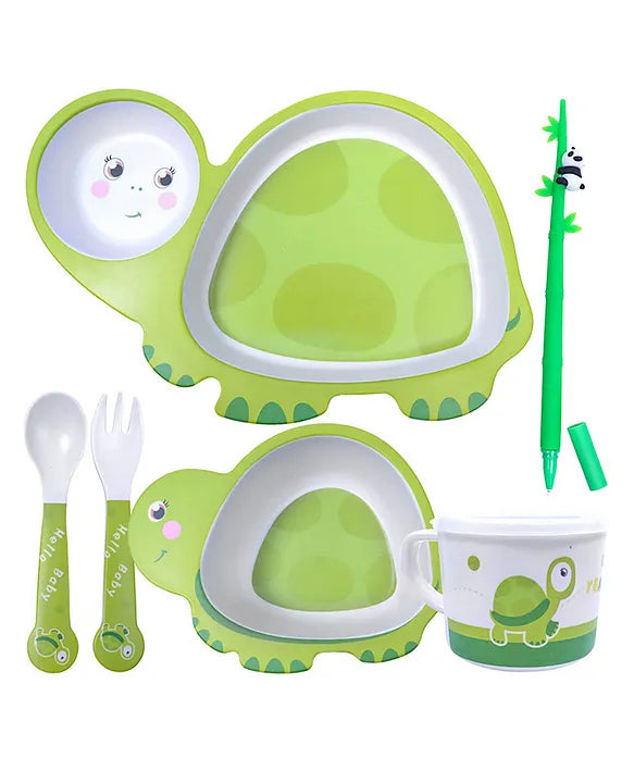 Adorable Turtle Kids Meal Set
