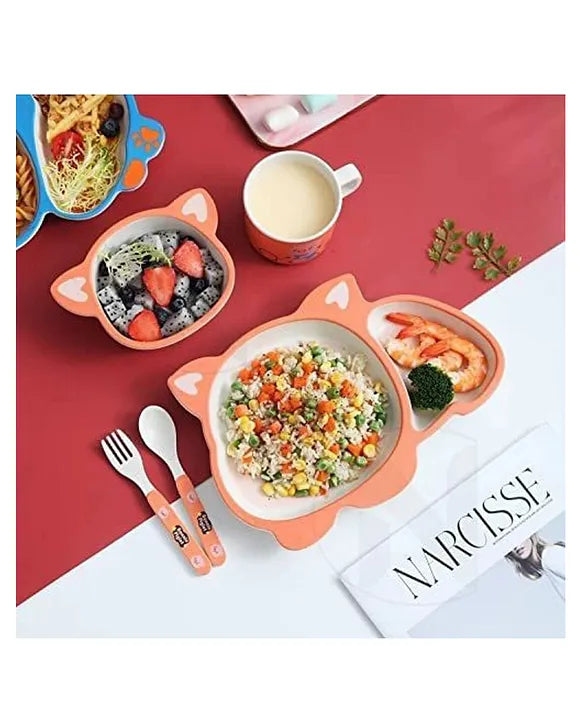 Adorable Dog Kids Meal Set