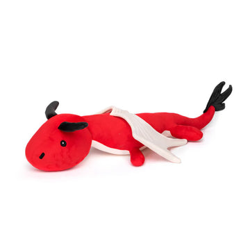 Majestic Red Dragon Plush Toy – Mythical Stuffed Animal