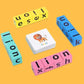Wooden Word Spelling Puzzle Game for Kids