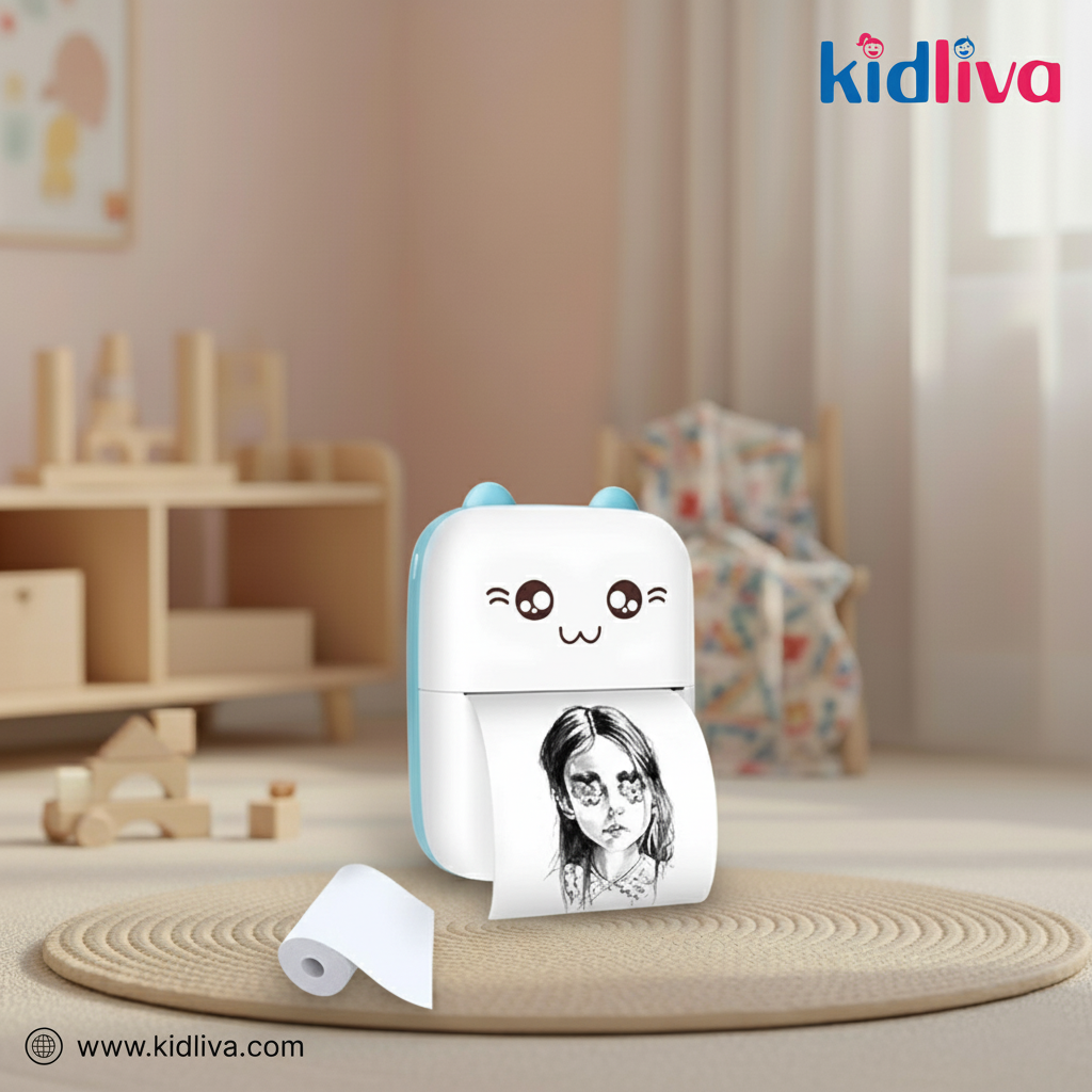 Portable Mini Thermal Printer - Cute & Instant Fun