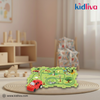 Safari Adventure Road Track Puzzle Play Mat with Toy Car