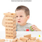 Wooden Number Stacking Game