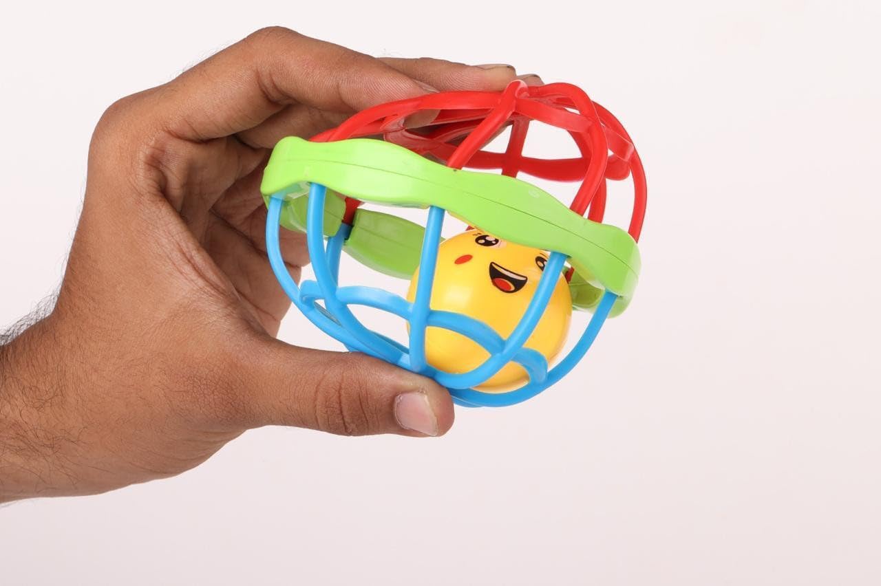 Colorful Jingle Toy for Infants & Teething