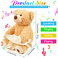 Peek-a-Boo Plush Talking & Singing Teddy Bear Toy