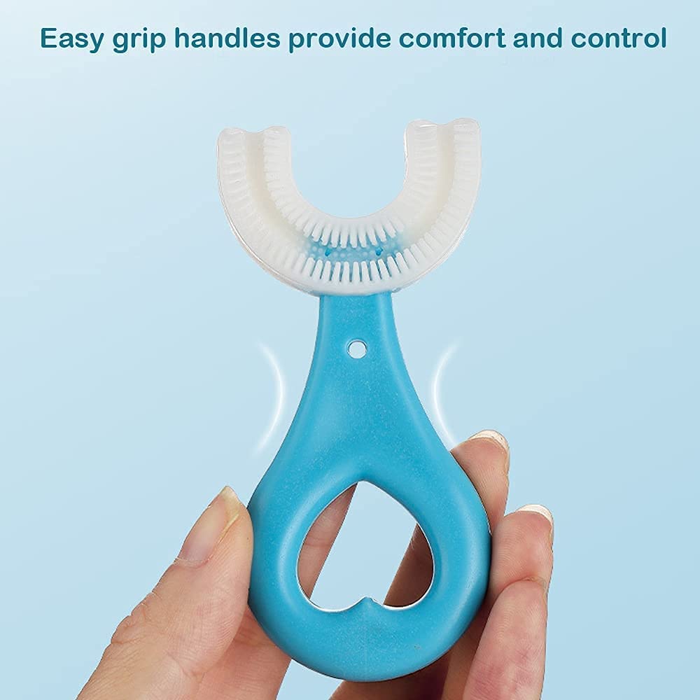 Soft Silicone Automatic Toothbrush for Toddlers & Children