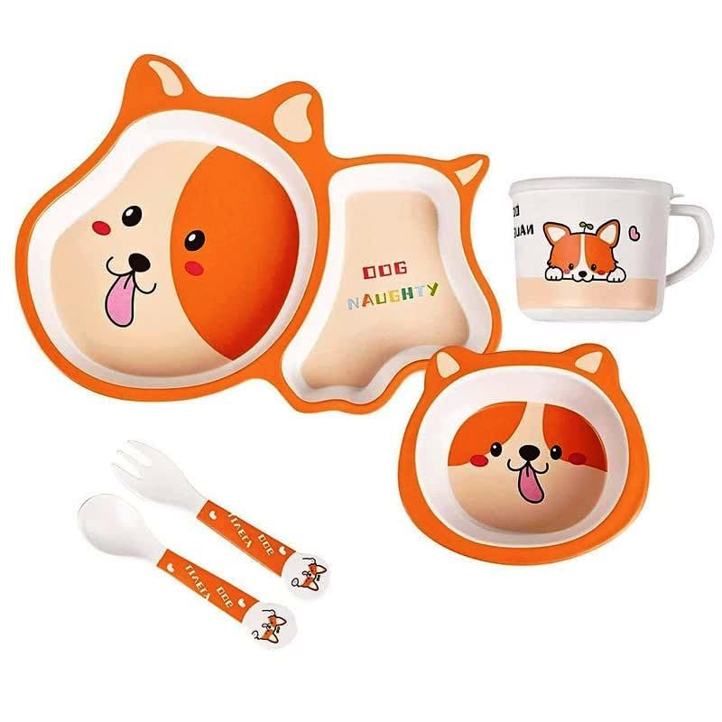 Adorable Dog Kids Meal Set