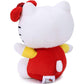 Hello Kitty Classic Plush Toy - Red Overalls & Bow