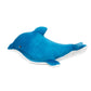 Adorable Dark Blue Dolphin Plush Toy