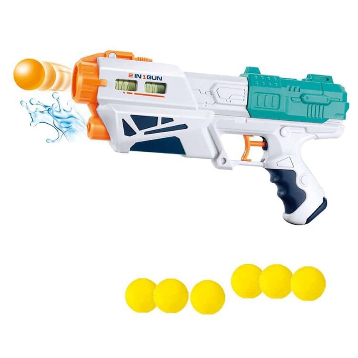 Dual Function Water Shooting & Soft Bullet Shooting Set