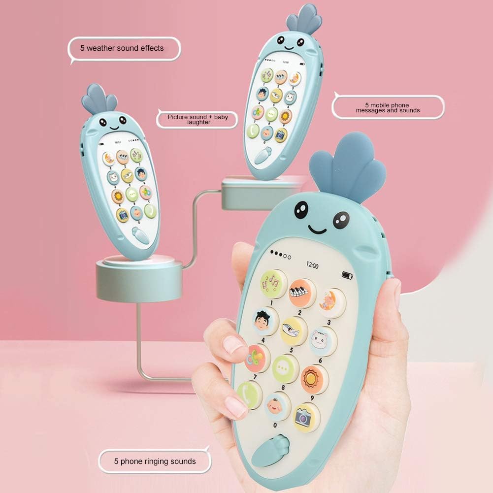 Musical Carrot Phone Toy