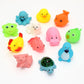 Set of 12 Animal Squeeze Bath Toys