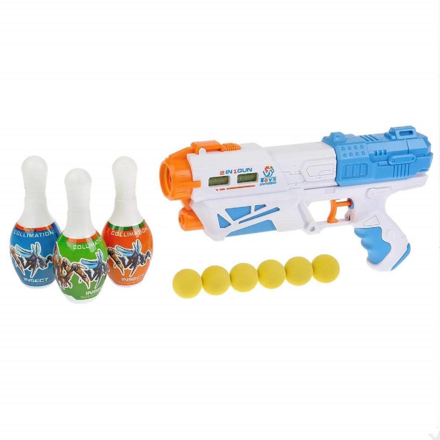 Dual Function Water Shooting & Soft Bullet Shooting Set