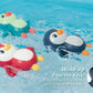 3-Pack Wind-Up Swimming Penguin Bath Toys