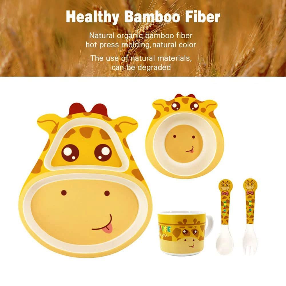 Adorable Giraffe Kids Meal Set