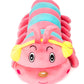 Soft & Long Pink and Blue Caterpillar Plush Toy