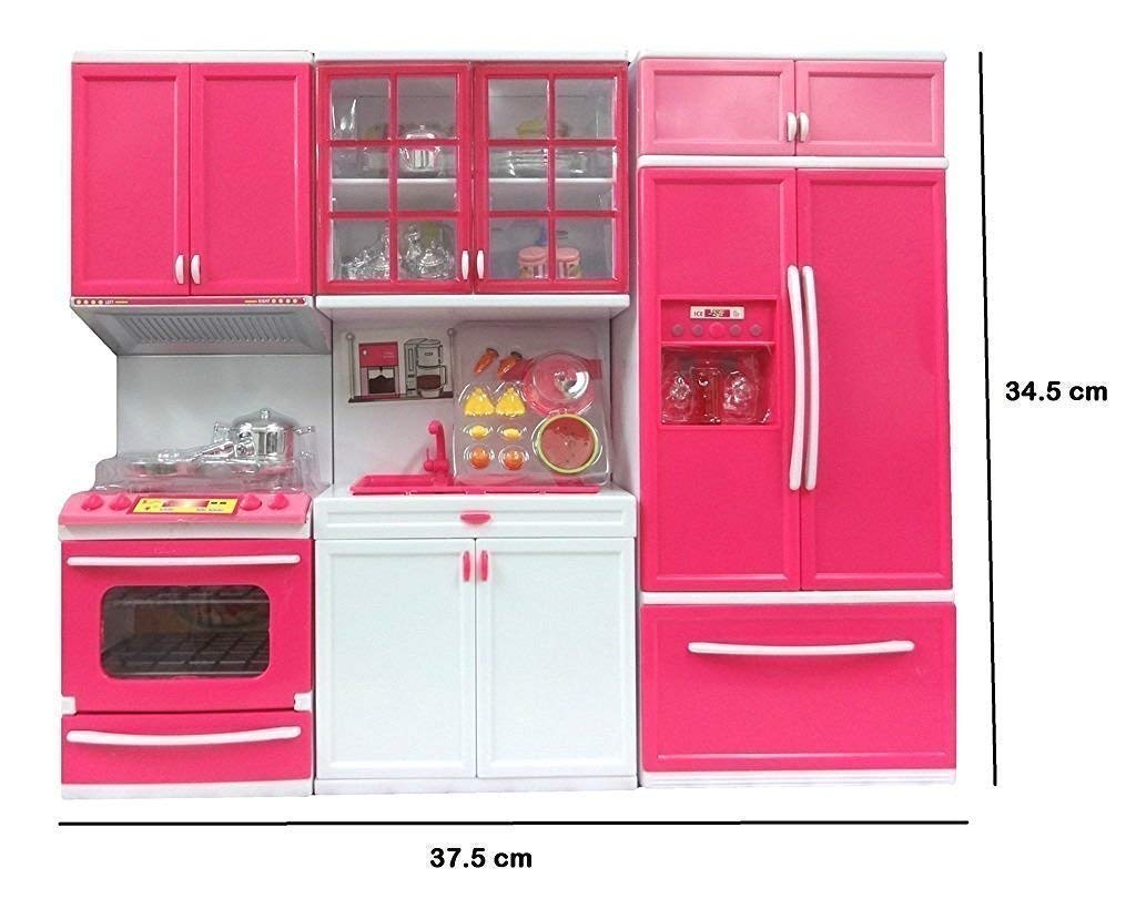 Miniature Modern Kitchen with Lights & Sounds