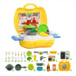 Portable Kids Kitchen Play Set - 2-in-1 Carry Case