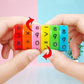 Stackable Calculation Puzzle for Kids