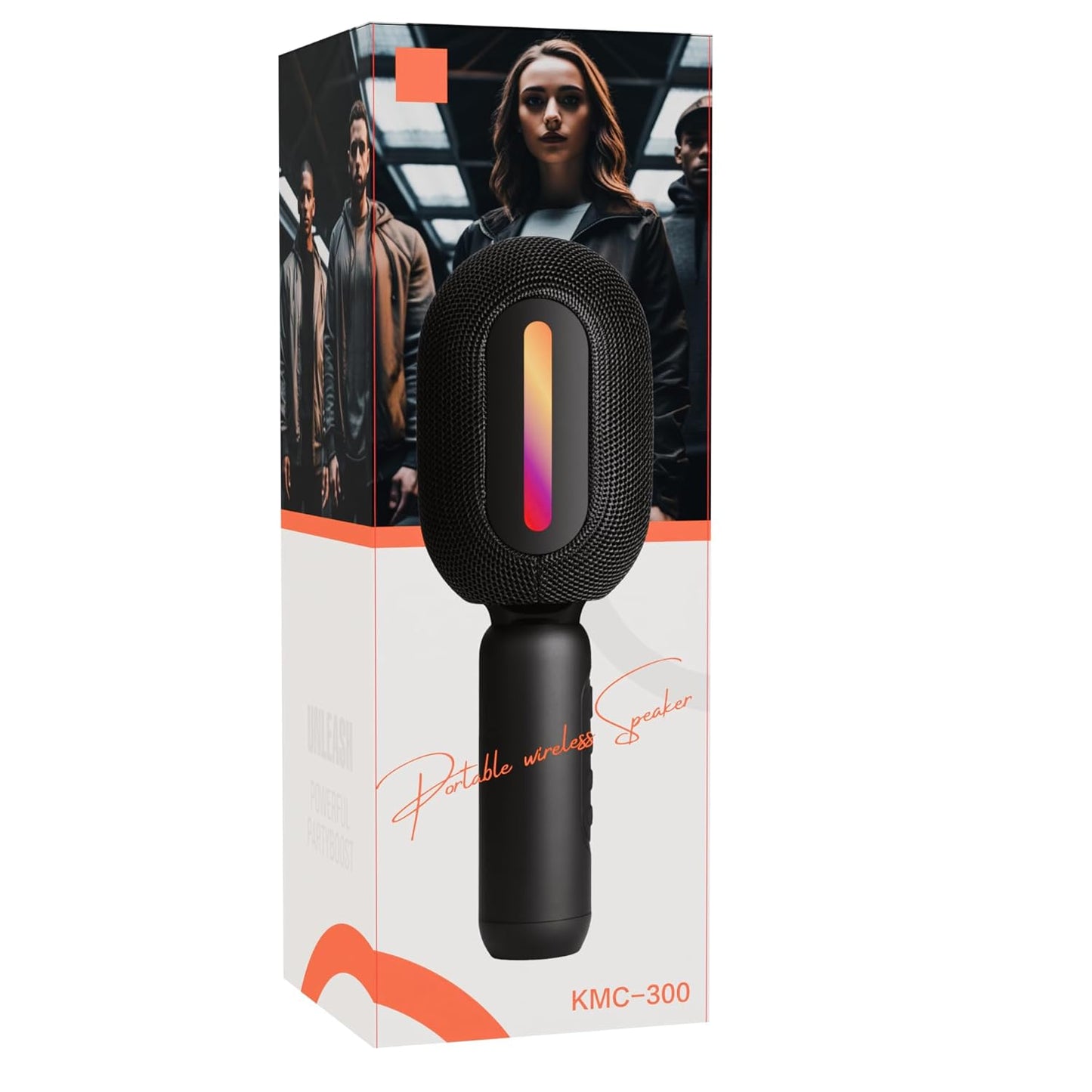 KMC-300 Portable Wireless & Karaoke Microphone