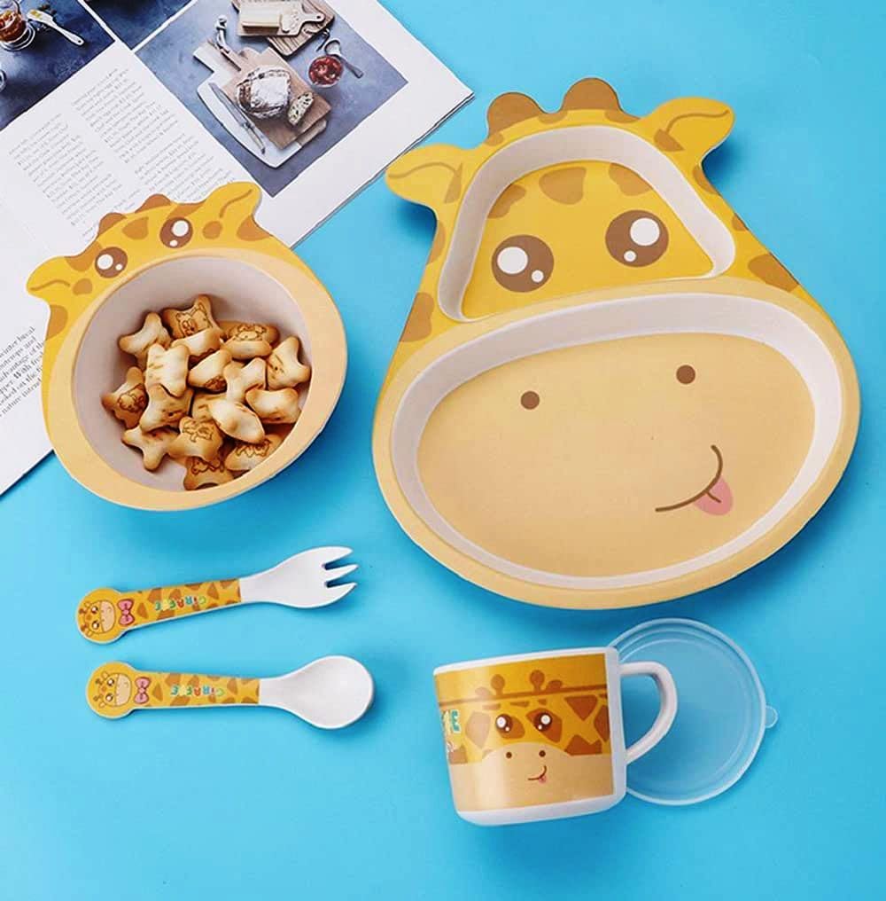 Adorable Giraffe Kids Meal Set