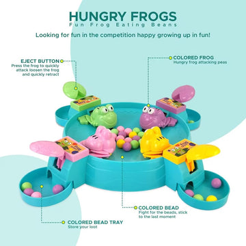 Hungry Frog Eating Game Toy for Kids