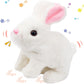 Bunny Toy with Sounds Jumping Rabbit Wiggling Ears Twitching Mouth and Nose