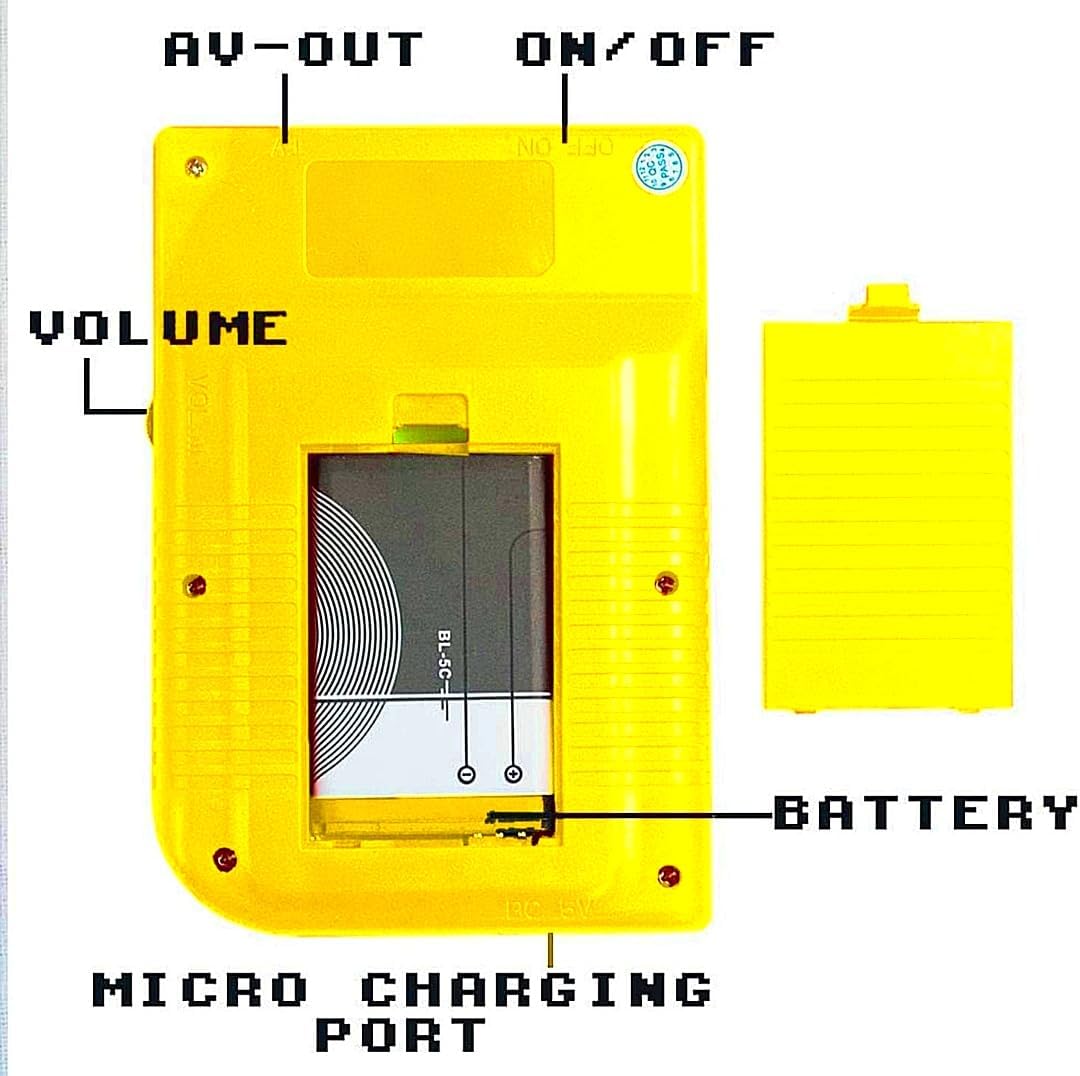 Retro Handheld Game Console with 400 Classic Built-in Games
