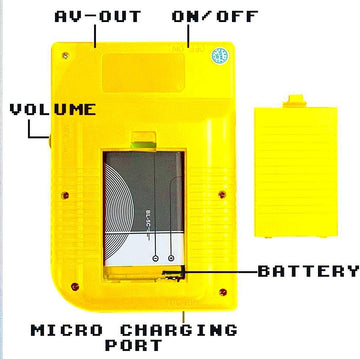 Retro Handheld Game Console with 400 Classic Built-in Games