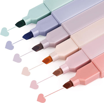 Tipped Pastel Highlighter Marker Set