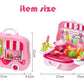 Portable 2-in-1 Kids Kitchen Suitcase
