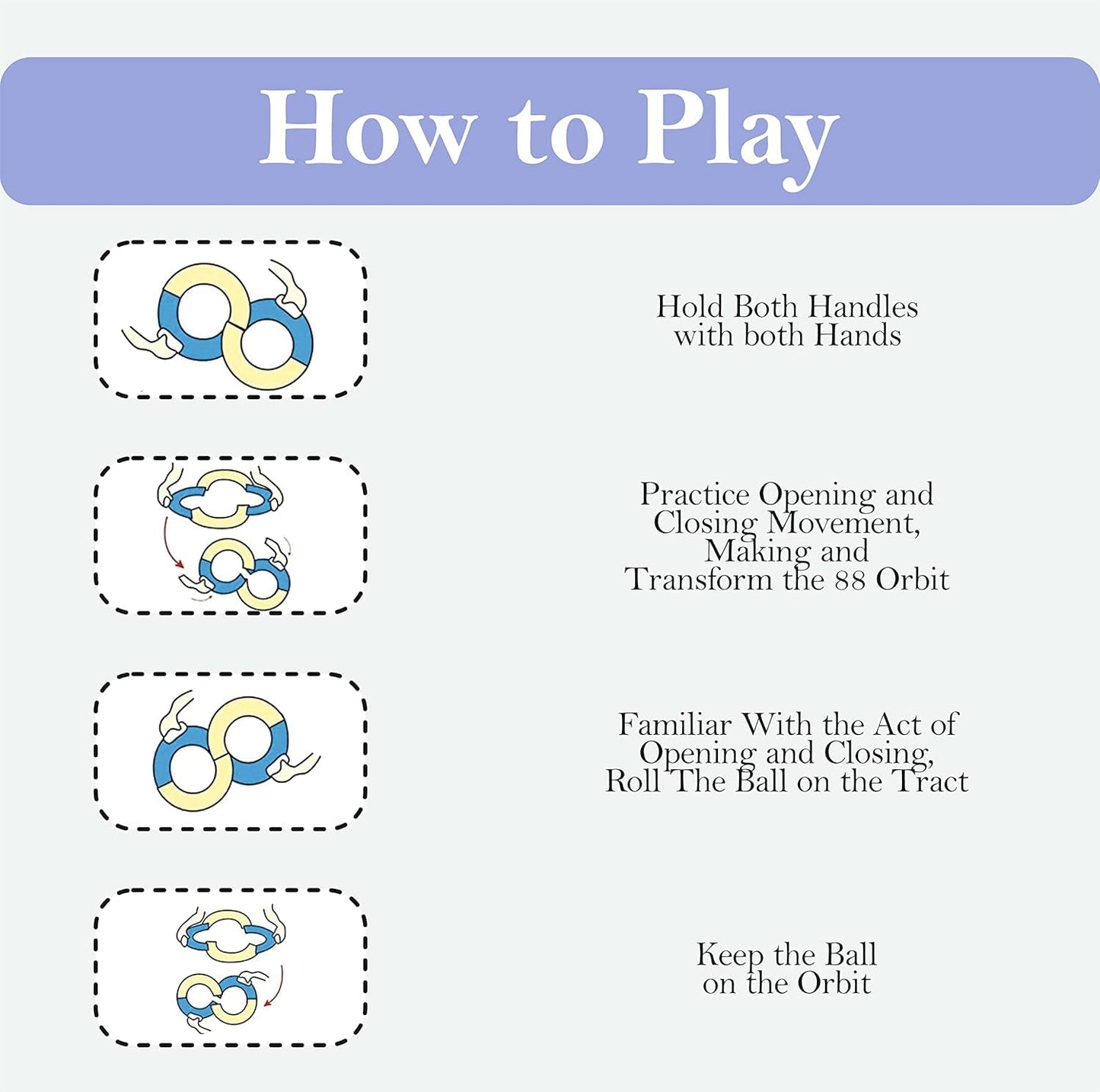 Magnetic Infinity Orbit Fidget Toy