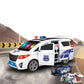 Electronic White Police Van