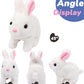 Bunny Toy with Sounds Jumping Rabbit Wiggling Ears Twitching Mouth and Nose