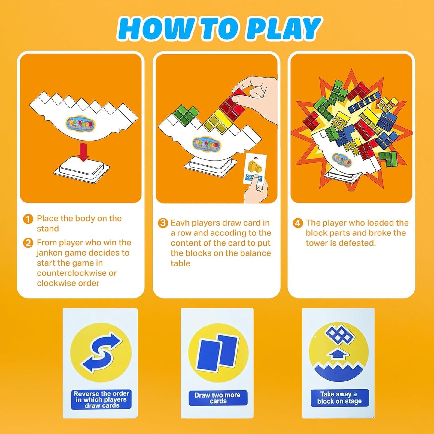 Educational Balance Stacking Game